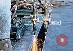 Image of Double torch cutting deck plates for Liberty ship under construction California United States USA, 1942, second 40 stock footage video 65675025804