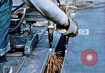 Image of Double torch cutting deck plates for Liberty ship under construction California United States USA, 1942, second 45 stock footage video 65675025804
