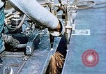 Image of Double torch cutting deck plates for Liberty ship under construction California United States USA, 1942, second 49 stock footage video 65675025804