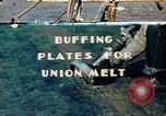 Image of Liberty ship deck plates are prepared for union melt at shipyard California United States USA, 1942, second 1 stock footage video 65675025805
