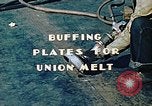 Image of Liberty ship deck plates are prepared for union melt at shipyard California United States USA, 1942, second 3 stock footage video 65675025805