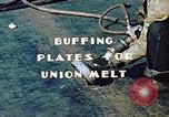 Image of Liberty ship deck plates are prepared for union melt at shipyard California United States USA, 1942, second 9 stock footage video 65675025805
