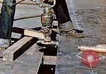 Image of Liberty ship deck plates are prepared for union melt at shipyard California United States USA, 1942, second 12 stock footage video 65675025805