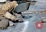 Image of Liberty ship deck plates are prepared for union melt at shipyard California United States USA, 1942, second 20 stock footage video 65675025805