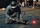 Image of Liberty ship deck plates are prepared for union melt at shipyard California United States USA, 1942, second 30 stock footage video 65675025805