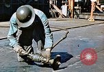 Image of Liberty ship deck plates are prepared for union melt at shipyard California United States USA, 1942, second 43 stock footage video 65675025805