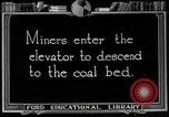 Image of Early coal mining in the USA United States USA, 1922, second 1 stock footage video 65675025807