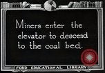 Image of Early coal mining in the USA United States USA, 1922, second 4 stock footage video 65675025807