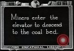 Image of Early coal mining in the USA United States USA, 1922, second 8 stock footage video 65675025807