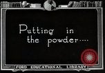 Image of process to get coal chunks in mine United States USA, 1922, second 37 stock footage video 65675025808