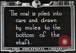 Image of Anthracite coal mine coal removal United States USA, 1922, second 1 stock footage video 65675025809