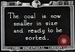 Image of coal mining separation from other rock United States USA, 1922, second 37 stock footage video 65675025810