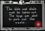 Image of coal mining separation from other rock United States USA, 1922, second 48 stock footage video 65675025810
