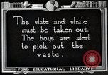Image of coal mining separation from other rock United States USA, 1922, second 50 stock footage video 65675025810