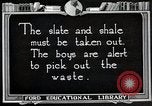 Image of coal mining separation from other rock United States USA, 1922, second 51 stock footage video 65675025810