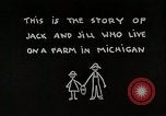 Standbild Farm Life Michigan United States USA, 1941, aus Sekunde 26 historischem Filmmaterial Videoclip 65675025819