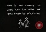 Standbild Farm Life Michigan United States USA, 1941, aus Sekunde 28 historischem Filmmaterial Videoclip 65675025819