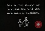 Standbild Farm Life Michigan United States USA, 1941, aus Sekunde 29 historischem Filmmaterial Videoclip 65675025819