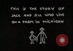 Standbild Farm Life Michigan United States USA, 1941, aus Sekunde 30 historischem Filmmaterial Videoclip 65675025819