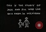 Standbild Farm Life Michigan United States USA, 1941, aus Sekunde 33 historischem Filmmaterial Videoclip 65675025819