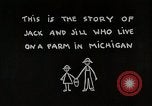 Standbild Farm Life Michigan United States USA, 1941, aus Sekunde 34 historischem Filmmaterial Videoclip 65675025819