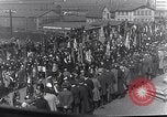 Image of funeral parade for KPD Communist revolutionaries Germany, 1919, second 3 stock footage video 65675025840
