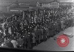 Image of funeral parade for KPD Communist revolutionaries Germany, 1919, second 10 stock footage video 65675025840