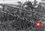 Image of wrecked zeppelin Greece, 1916, second 1 stock footage video 65675025843