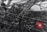 Image of wrecked zeppelin Greece, 1916, second 13 stock footage video 65675025843