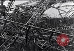 Image of wrecked zeppelin Greece, 1916, second 14 stock footage video 65675025843