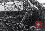 Image of wrecked zeppelin Greece, 1916, second 26 stock footage video 65675025843