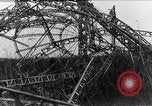 Image of wrecked zeppelin Greece, 1916, second 32 stock footage video 65675025843