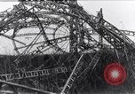 Image of wrecked zeppelin Greece, 1916, second 33 stock footage video 65675025843