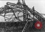 Image of wrecked zeppelin Greece, 1916, second 38 stock footage video 65675025843