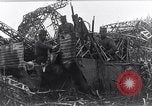 Image of wrecked zeppelin Greece, 1916, second 42 stock footage video 65675025843