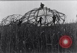 Image of wrecked zeppelin Greece, 1916, second 47 stock footage video 65675025843