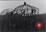 Image of wrecked zeppelin Greece, 1916, second 50 stock footage video 65675025843