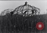 Image of wrecked zeppelin Greece, 1916, second 58 stock footage video 65675025843