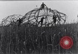 Image of wrecked zeppelin Greece, 1916, second 59 stock footage video 65675025843