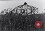 Image of wrecked zeppelin Greece, 1916, second 61 stock footage video 65675025843