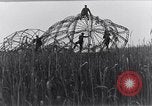 Image of wrecked zeppelin Greece, 1916, second 62 stock footage video 65675025843