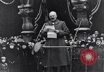 Image of Belgian Defense Minister speaks in courtyard of Bishop's Palace Liege Belgium, 1918, second 13 stock footage video 65675025845