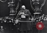 Image of Belgian Defense Minister speaks in courtyard of Bishop's Palace Liege Belgium, 1918, second 14 stock footage video 65675025845