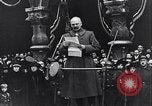 Image of Belgian Defense Minister speaks in courtyard of Bishop's Palace Liege Belgium, 1918, second 16 stock footage video 65675025845