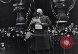 Image of Belgian Defense Minister speaks in courtyard of Bishop's Palace Liege Belgium, 1918, second 18 stock footage video 65675025845