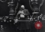 Image of Belgian Defense Minister speaks in courtyard of Bishop's Palace Liege Belgium, 1918, second 21 stock footage video 65675025845