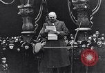 Image of Belgian Defense Minister speaks in courtyard of Bishop's Palace Liege Belgium, 1918, second 22 stock footage video 65675025845