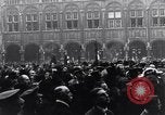 Image of Belgian Defense Minister speaks in courtyard of Bishop's Palace Liege Belgium, 1918, second 35 stock footage video 65675025845