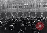 Image of Belgian Defense Minister speaks in courtyard of Bishop's Palace Liege Belgium, 1918, second 38 stock footage video 65675025845