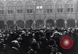 Image of Belgian Defense Minister speaks in courtyard of Bishop's Palace Liege Belgium, 1918, second 39 stock footage video 65675025845